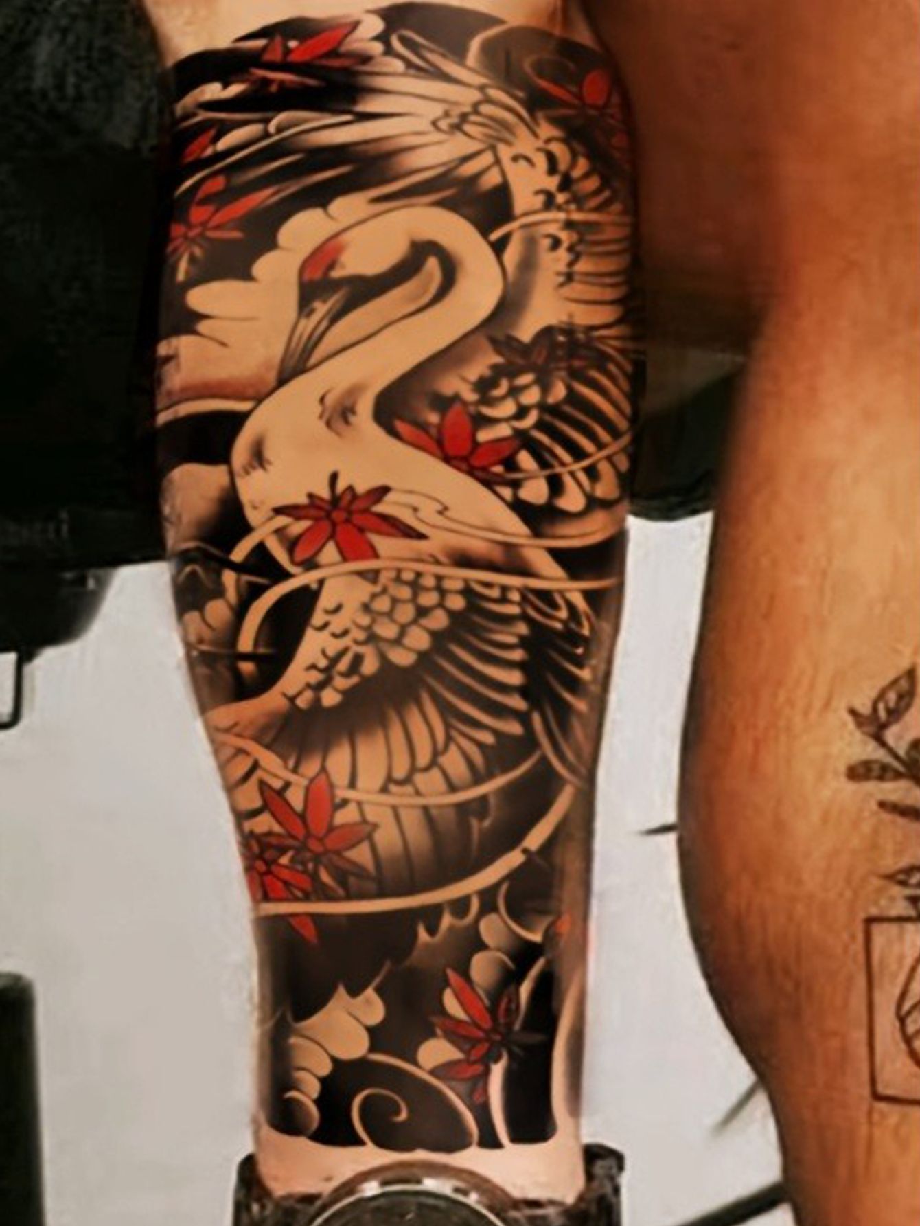 Ink Painting Arm Ring Tattoo Sticker